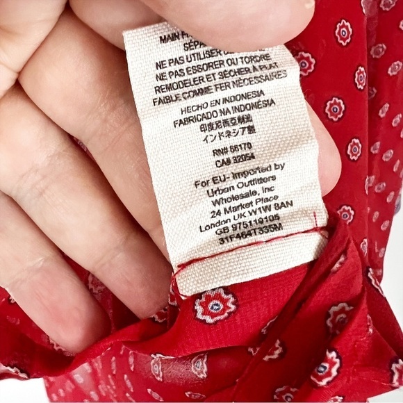 Free People Easy Rider Sheer Button Top - Picture 6 of 7